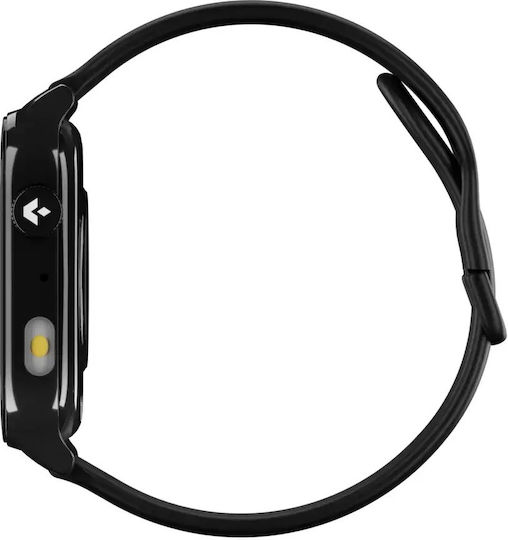 Garett Activity 3 46mm Smartwatch με Παλμογράφο (Μαύρο)