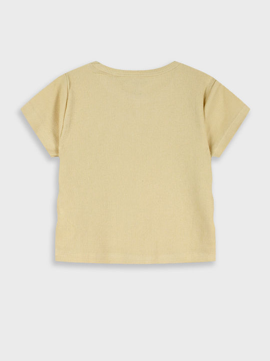 Kids Short-Sleeved Blouse Sweet Coral