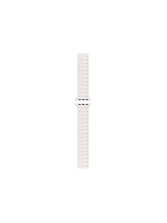 Watchband Hoco Wa39 Flex Series 44 45 46 49mm Silicone Strap Apple Watch Series 1 2 3 4 5 6 7 8 9 SE Ultra1 Ultra2 Beige Orange