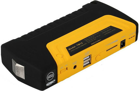 High Power TM-15 Portable Car Battery Jump Starter 68800mAh with Φακό / Power Bank / USB / Pump 12V
