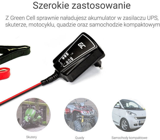 Green Cell Batterieladegerät Für Auto & Motorrad 6/12V