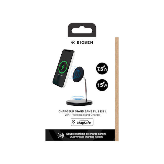 BigBen Connected Φορτιστής Magsafe 15W Double Induction