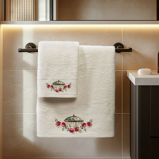 Beauty Home Badetuch-Set 3 Stück 3550 Hellbeige Gewicht 500gr/m²