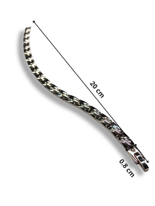 Men's Bracelet from Stainless Steel 20cm