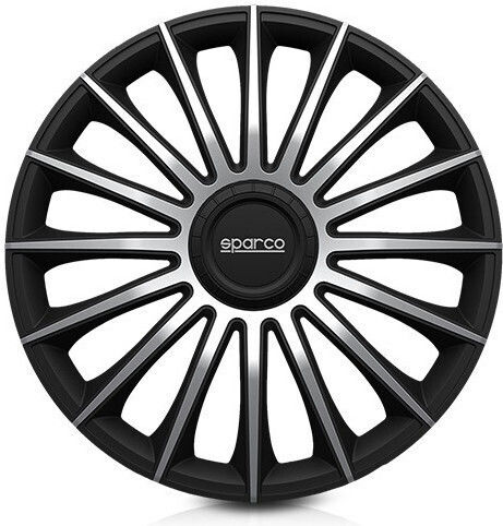 Sparco Σετ Τάσια Αυτοκινήτου Torino 13" 4τμχ Μαύρο