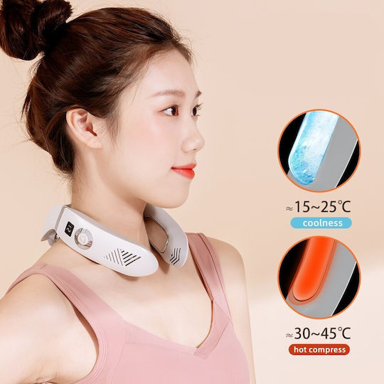 Stay Beauty Cw1 Pressotherapy Massage Device for Neck with Heating Function White