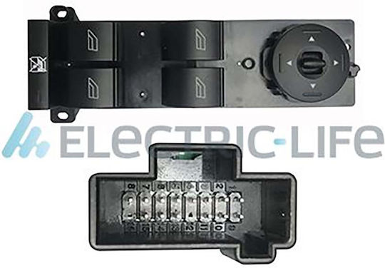 Electric Life Fensterheberschalter Auto für Ford C-Max / Focus 14pin Schwarz