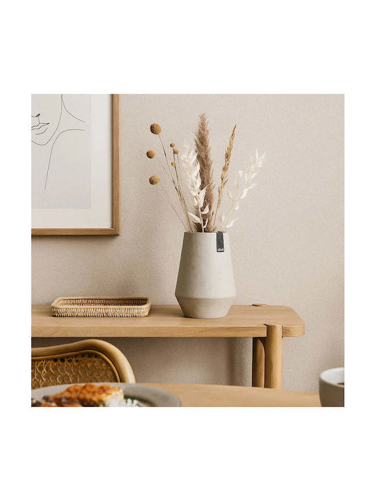 Phos & Gaia Decorative Vase Concrete Tokyo White