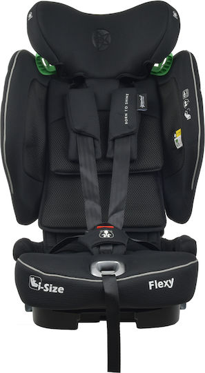 Bebe Stars Flexy Καθισματάκι Αυτοκινήτου i-Size με Isofix Μαύρο