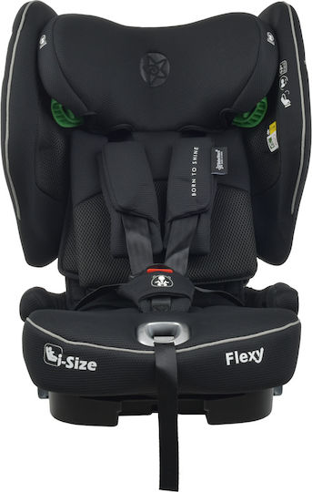 Bebe Stars Flexy Καθισματάκι Αυτοκινήτου i-Size με Isofix Μαύρο