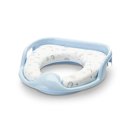 Lorelli Maltex Kleinkinder-Toilettensitz Blau mit Griffen & Mit abnehmbarem Kissen