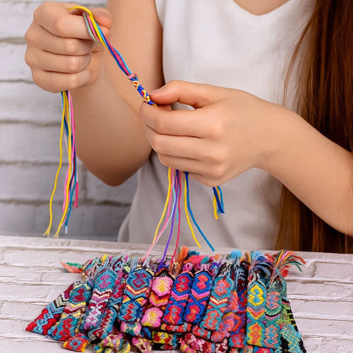 Set 150 Fire Colorate Clește Zola Broderie Împletitură Proiecte Handmade 8 M Lungime Fir Poliester Multicolor