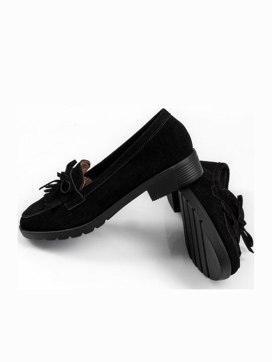 Women's Loafers in Black Color