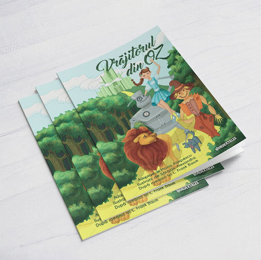 Книжка За Оцветяване Story Wizard Oz 27 Страници 21x0.4x30 См