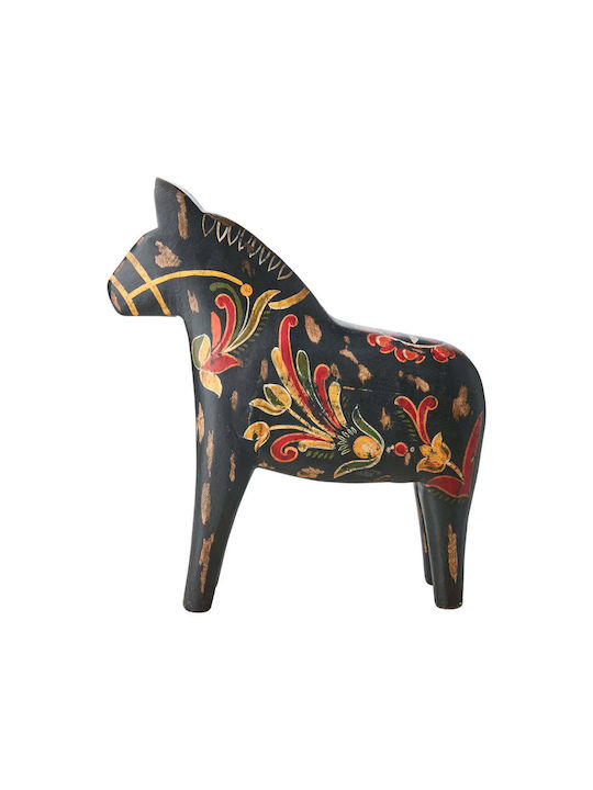 Phos & Gaia Decorative Horse Made of Wood Fale