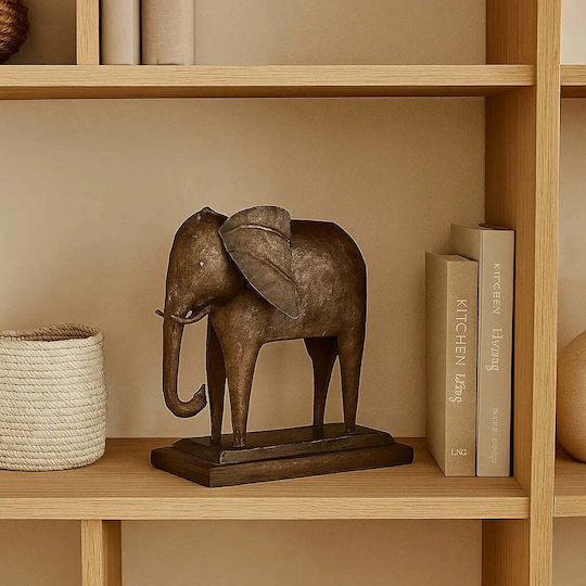 Phos & Gaia Dekorative Elefant aus Holz