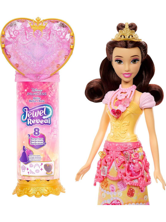 Παιχνιδολαμπάδα Mattel Disney Princess Jewel Reveal Bella Jhl51 Jhl48