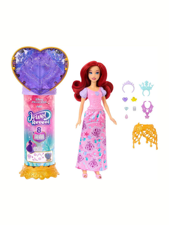 Παιχνιδολαμπάδα Mattel Disney Princess Jewel Reveal Ariel Jhl49 Jhl48