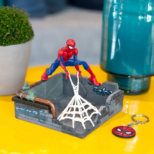Marvel Spider-man Finders Keypers Suport Chei Statuetă Bază Depozitare