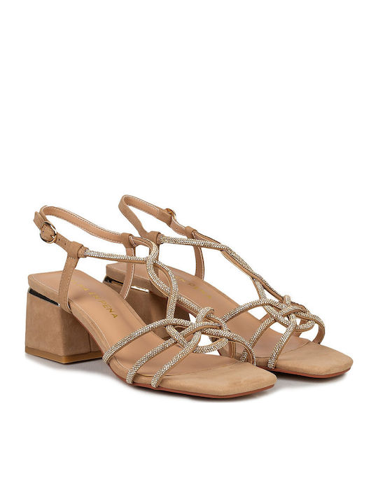 Alma en Pena Beige Sandals