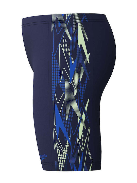Speedo Placement Ανδρικό Αγωνιστικό Jammer Μαγιό Κολύμβησης Πράσινο