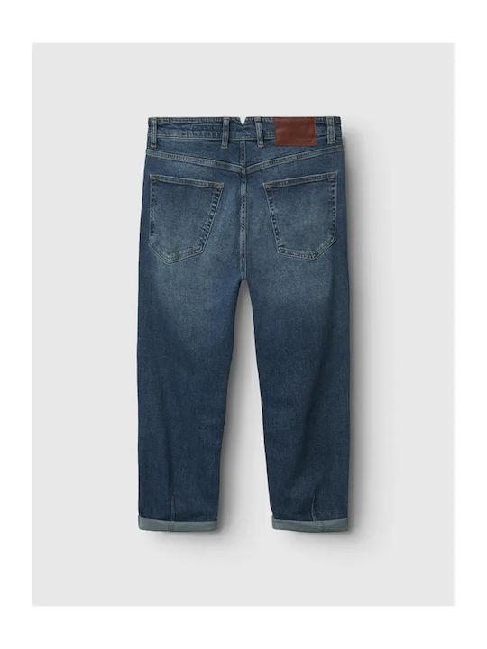 Alex Pantaloni Jeans pentru Bărbați Elastic Denim mediu îmbătrânit