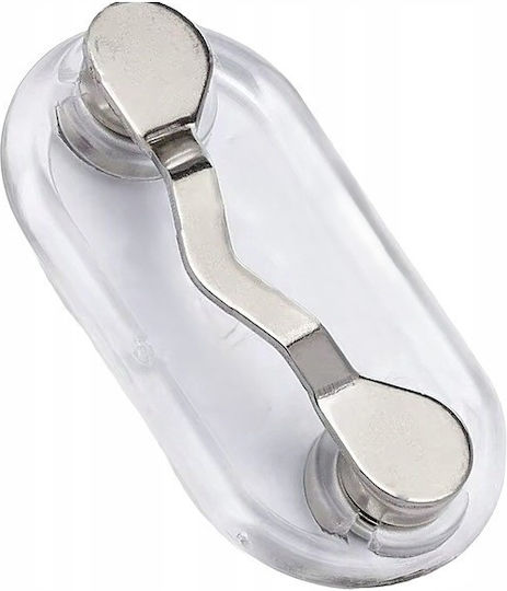 Suport Magnetic Clip Pentru Ochelari Zola Multifuncțional Oțel Abs 4 4 X 2 4 Cm Transparent