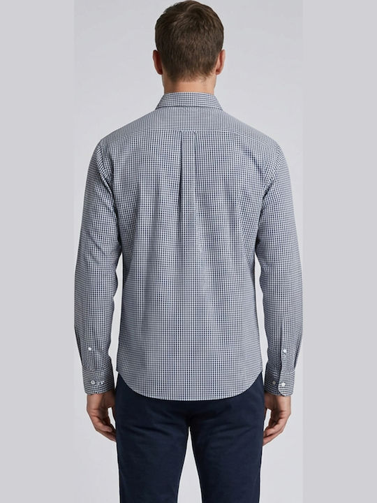 Long Sleeve Checked Shirt Avocado