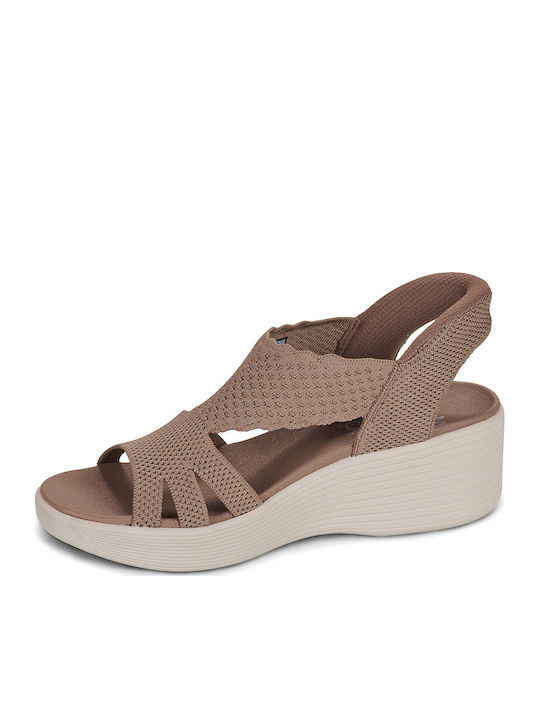 Parallel Lite Summer Invite Damen Flache Sandalen Braun