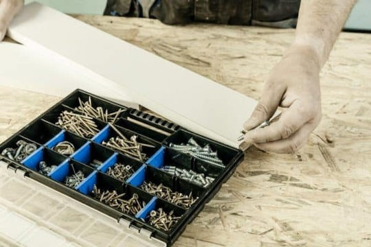 14 Zoll Lagerorganisator 34,4x24,9x5cm Werkzeugkoffer-Organisatoren Ht7g024