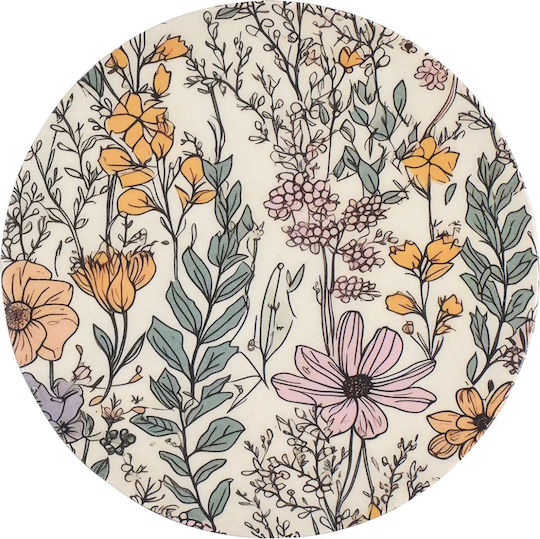 Set of Eldorado Floral Decorative Coasters 4 Pieces Pgsi0268