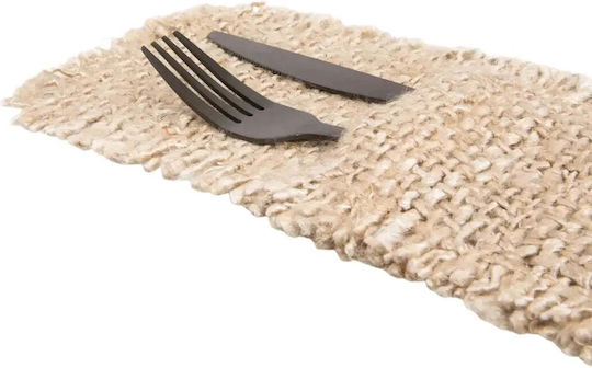 Set of Cotton Cutlery Cases Natural Sheen 4 Pieces Pgsi0138