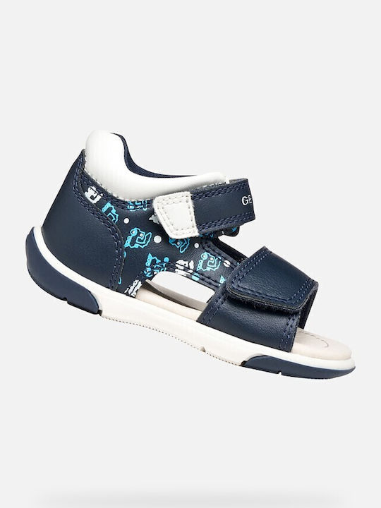 Geox Zapito Ανατομικά Navy Μπλε