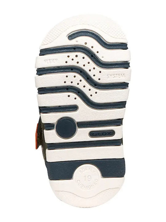 Anatomisch Grün Kinder-Sandalen