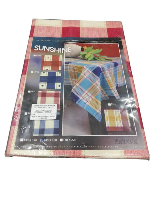 Sunshine Tablecloth Art.172-2 Orange/Yellow 140x220cm