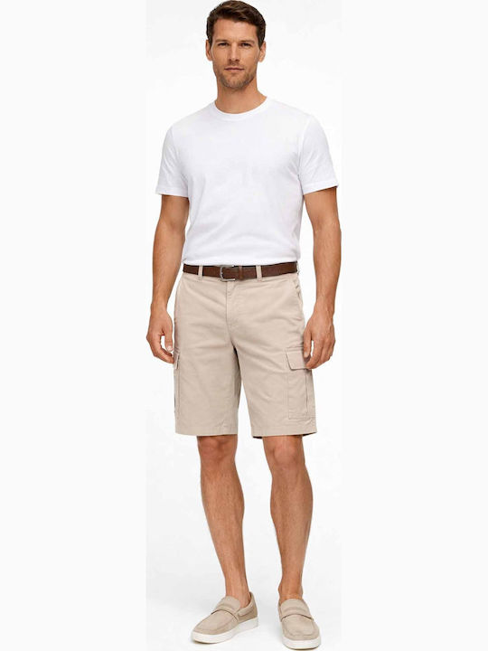 Herren Shorts Cargo Stone