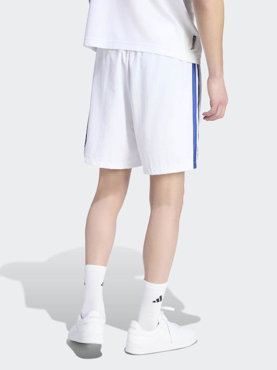 Essentials 3-Stripes Chelsea Sports Men's Bermuda White / Mystery Ink
