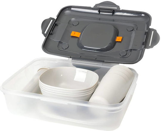 Set Picnic Camping Platinet 4 Persoane 26 Piese