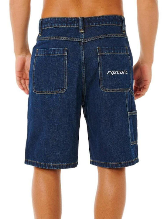 Herren Shorts Denim True Indigo