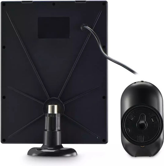 HAMA 01348822 IP Камера За Наблюдение Wi-Fi Водоустойчива На Батерия С Микрофон