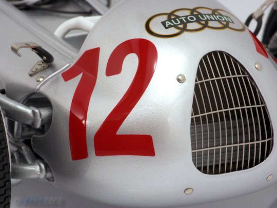 Cmc 1/18 Auto Union Typ D #12 1938/39 French Gp 1939 Lim.ed 1.500pcs M-089