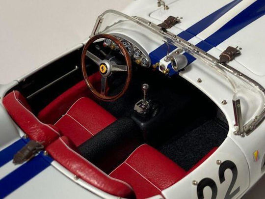 Cmc Ferrari 250 Testa Rossa Alb #22 1958 Ediție Limitată 3000 Buc M-080