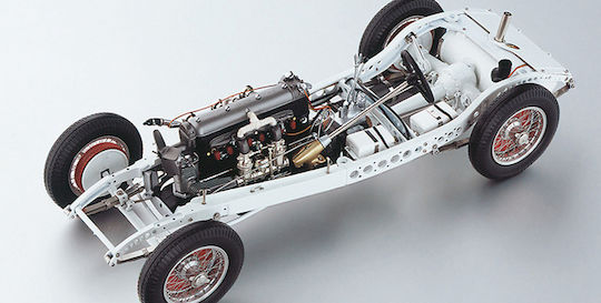 Cmc 1/18 Mercedes-benz Sskl White Elephant Mille Miglia 1931 M-055