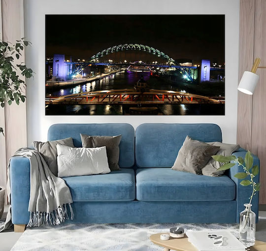 Xxl Mozaic Diamant Gobelin Zola Peisaj Podul Tyne 120 X 60 Cm