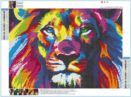 Xxl Mozaic Diamant Gobelin Zola Design Abstract Leu 120 X 60 Cm