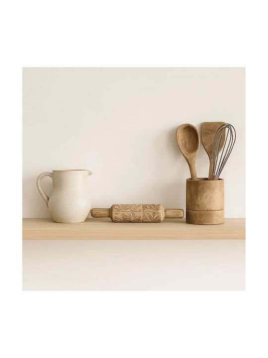 Decorative Rolling Pin Nico Wooden Embossed Design Pghd0165