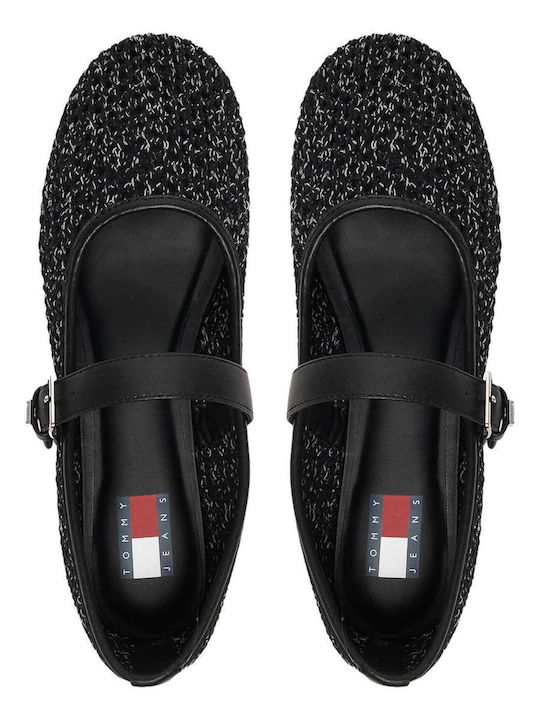 Women's Ballerina Shoes in Black Colour