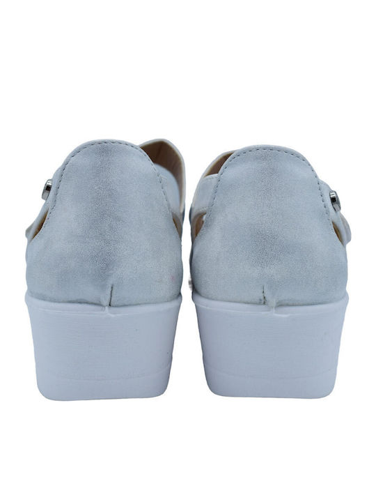 Women's Ballerina Shoes In Beige Colour