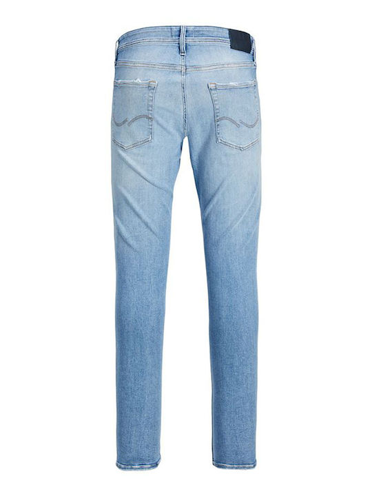 Glenn Men's Jeans Pants Elastic with Slim Fit Denim