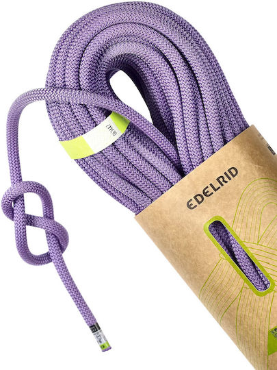 Edelrid Δυναμικό Σχοινί Ορειβασίας με Μήκος 60m Πράσινο